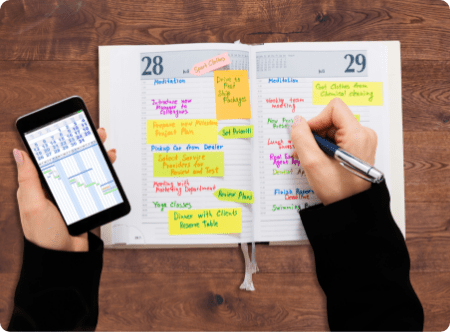 当日のスムーズな進行のために、行程を作成する【1～2週間前】