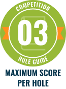 1ホール当たりの上限スコア